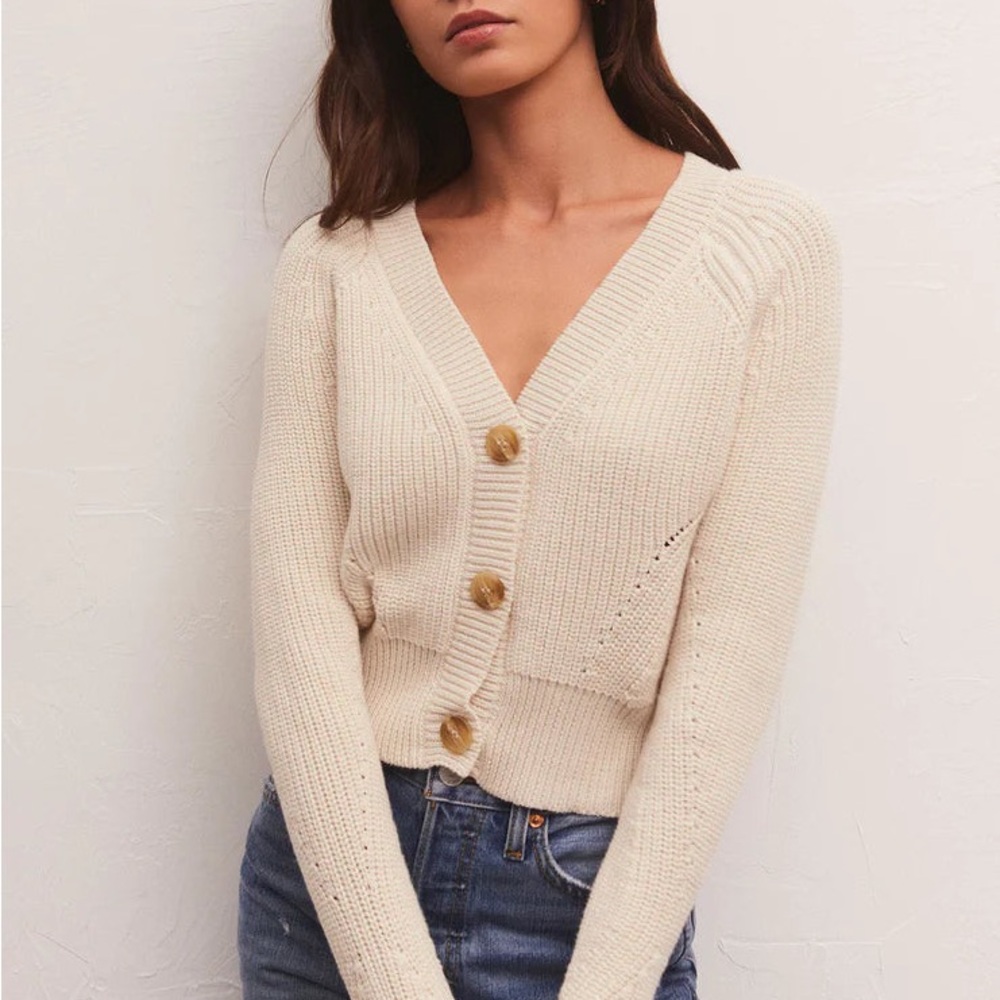 Z Supply Brit Cropped Cardigan